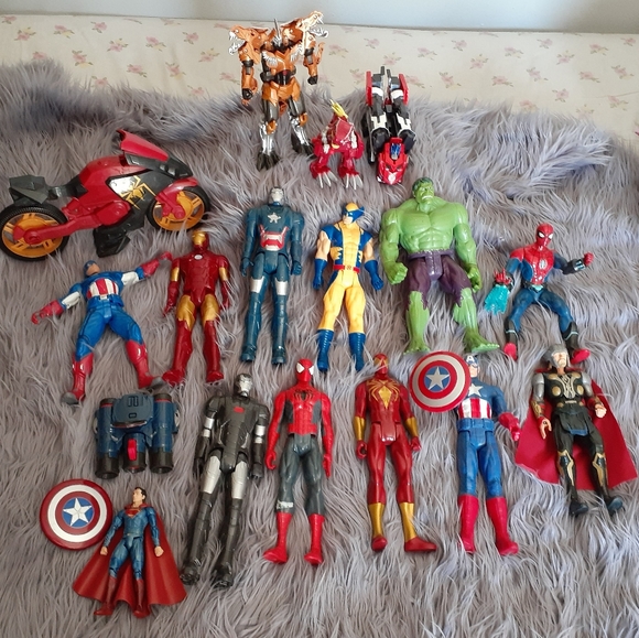 talking superhero toys